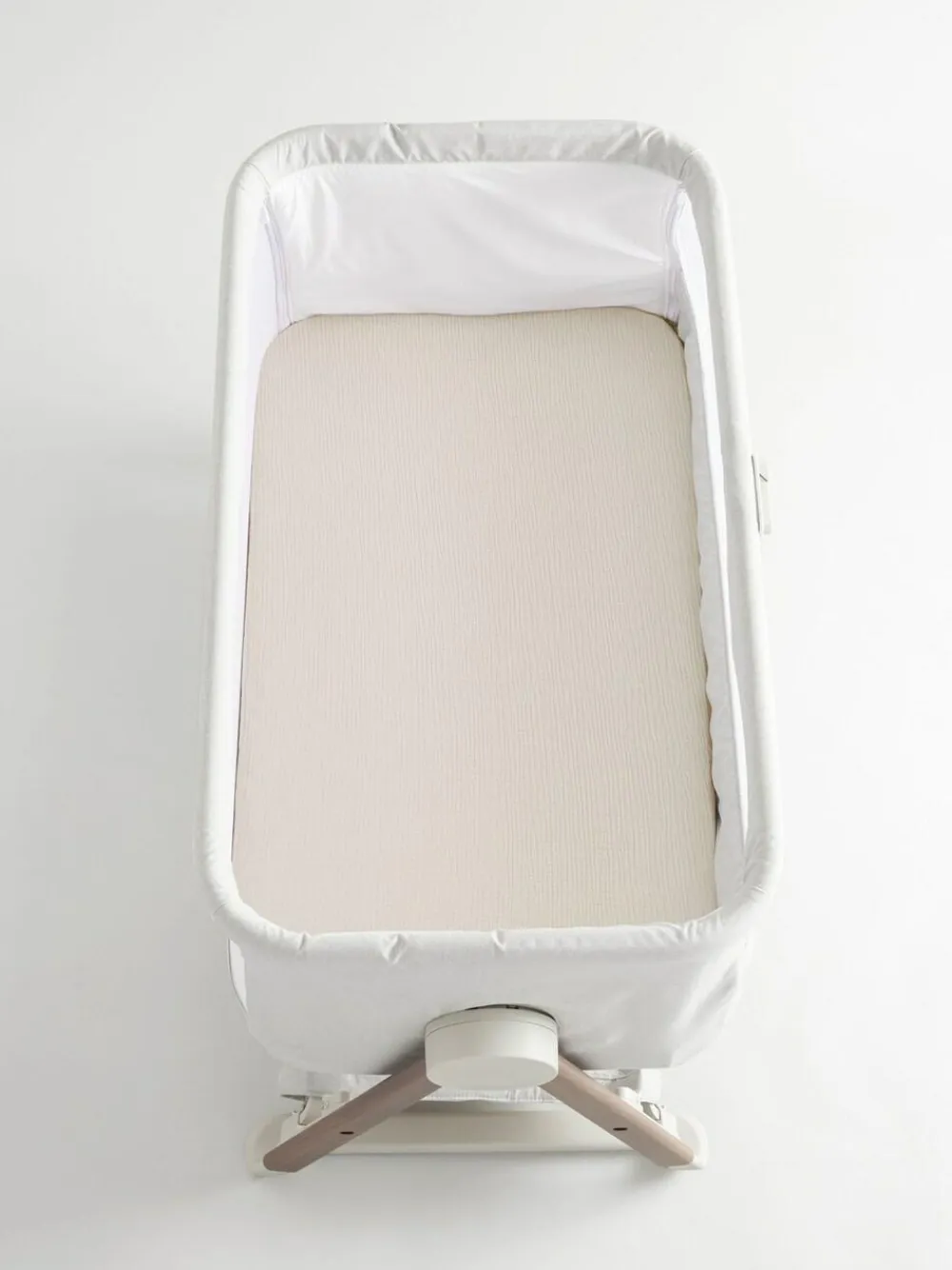 Discount Next 2 Pack Baby Muslin Fitted Sheets Cream