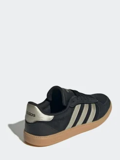 adidas Black / Silver Breaknet Sleek Trainers^Women Sneakers|Sportswear