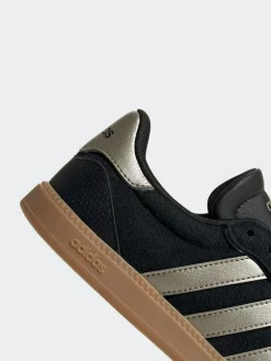 adidas Black / Silver Breaknet Sleek Trainers^Women Sneakers|Sportswear