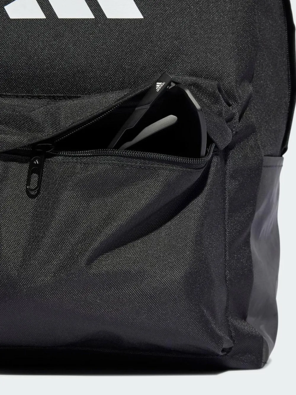 adidas Black Chrome Classic 3 Bar Logo Backpack^Women Bags|Bags