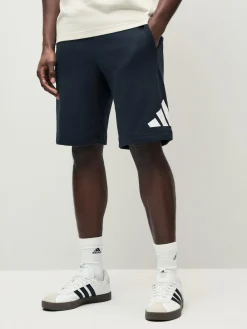 Best adidas Essentials Big Logo French Terry Shorts Black