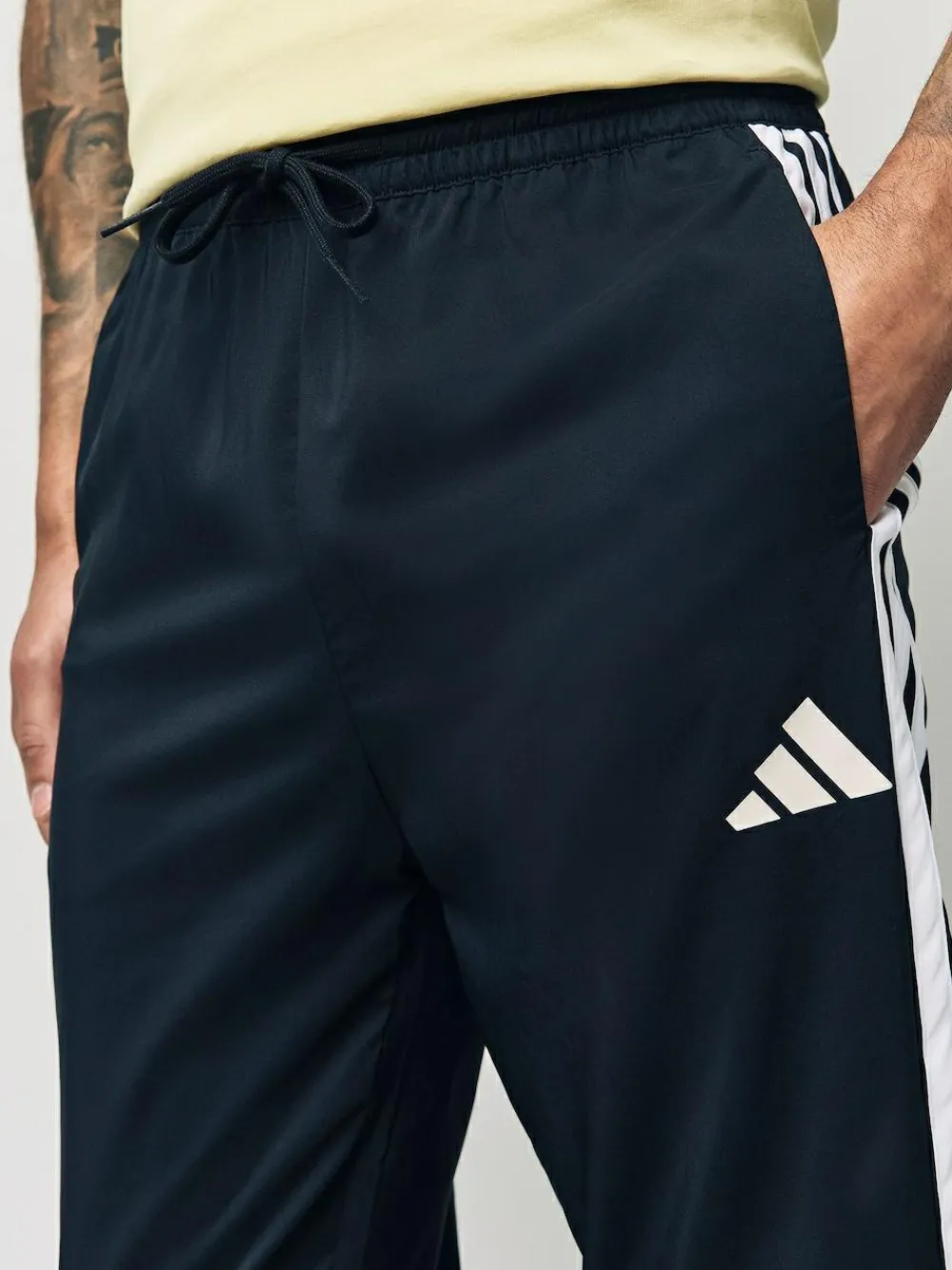 Best adidas Essentials 3-Stripes Woven Joggers Black