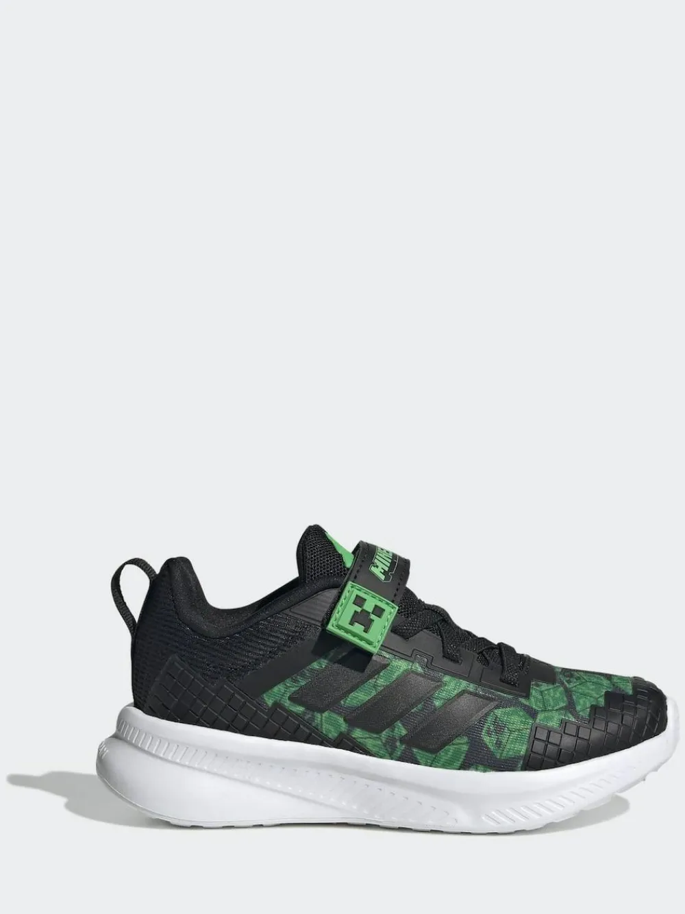 Discount adidas Minecraft Forarun 4.0 Kids Trainers Black