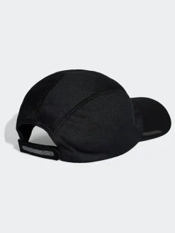 Clearance adidas Black Performance Running Aeroready Four-Panel Mesh Cap
