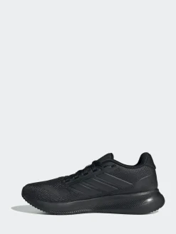 New adidas Black Runfalcon 5 Lace Running Junior Trainers