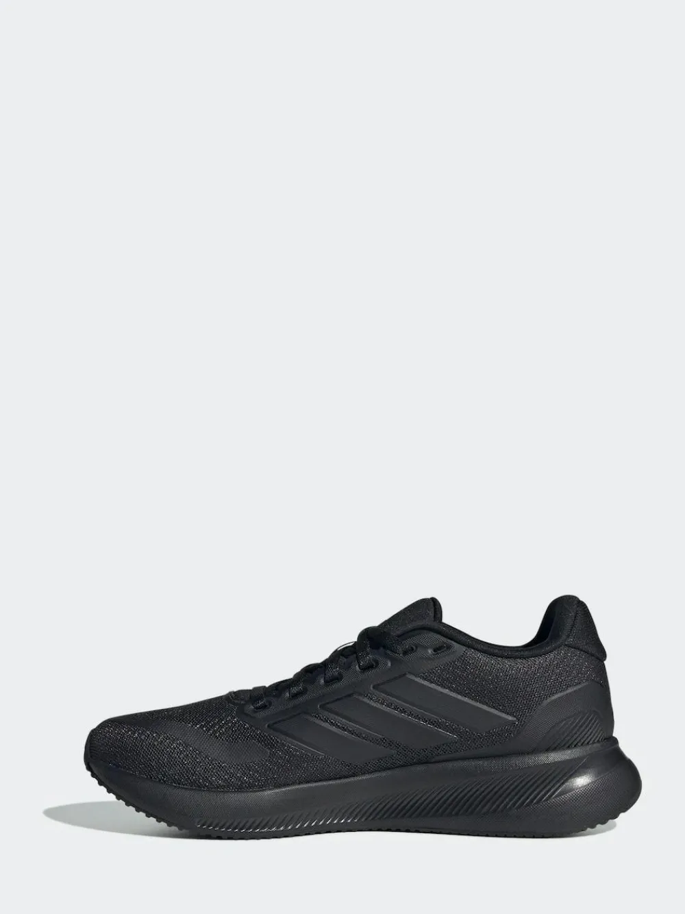 New adidas Black Runfalcon 5 Lace Running Junior Trainers
