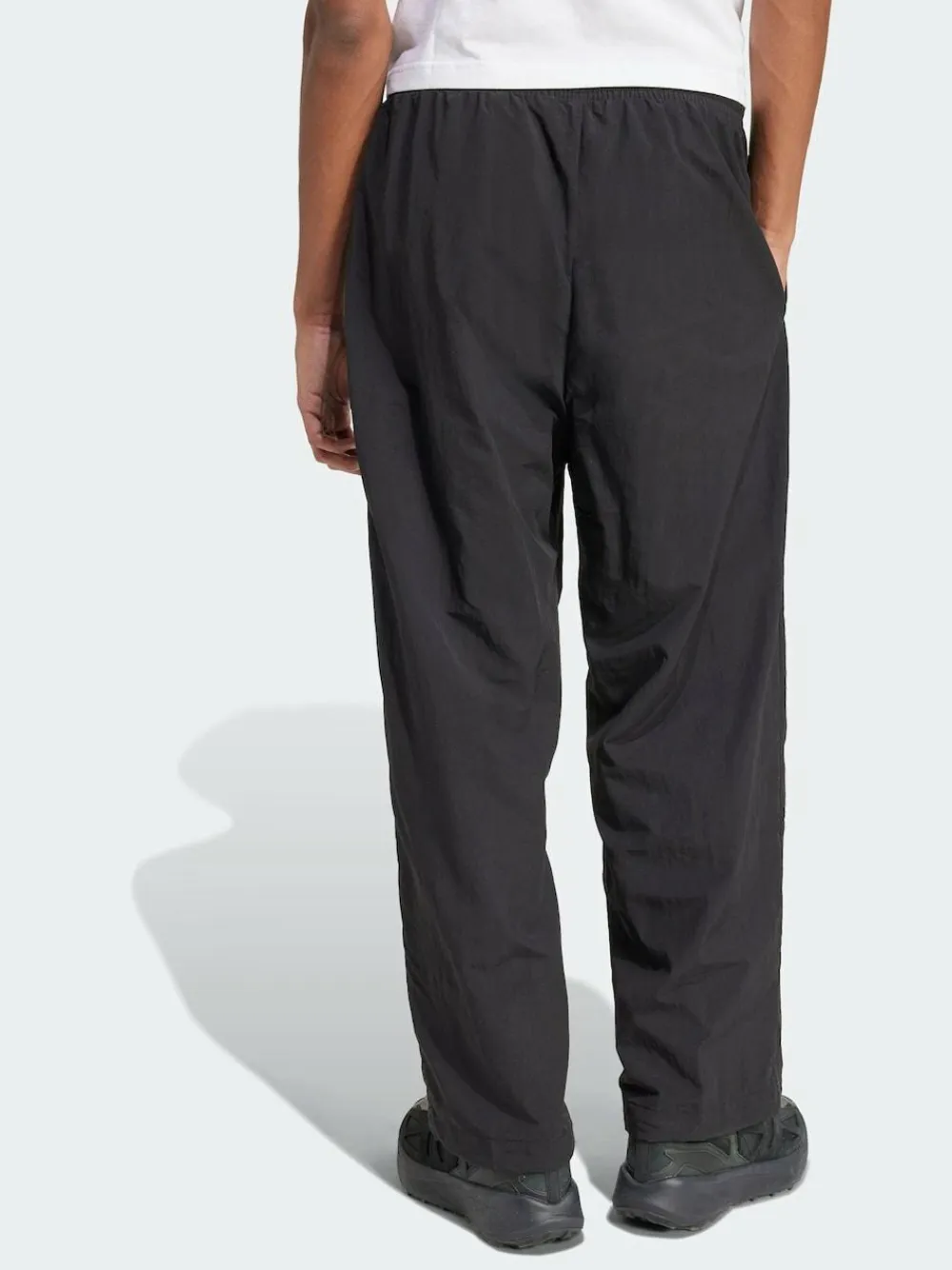 Discount adidas Black Small Essential Logo Woven Open Hem Joggers
