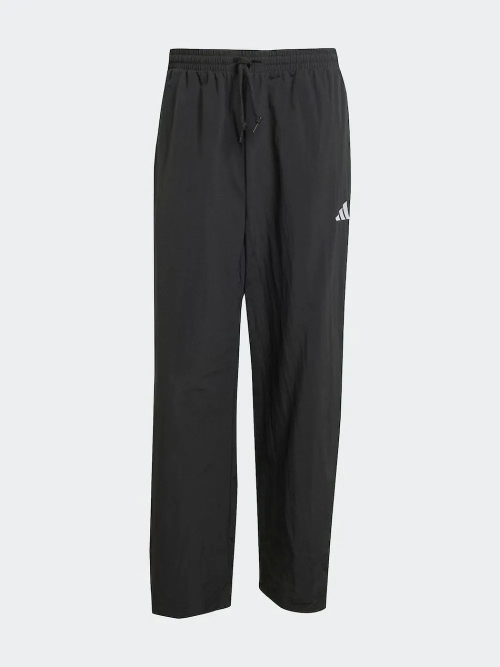 Discount adidas Black Small Essential Logo Woven Open Hem Joggers