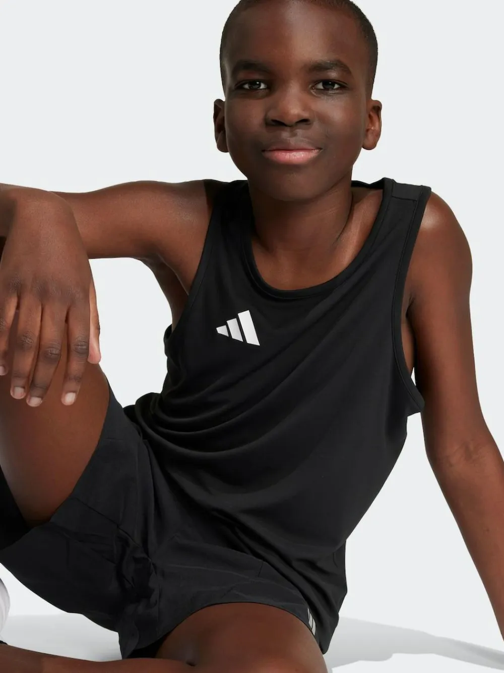 Online adidas Team Kids Tank Top Black