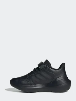 adidas Black Tensaur Run 3.0 Hook and Loop Kids Trainers^BOY School Shoes|Boys Shoes