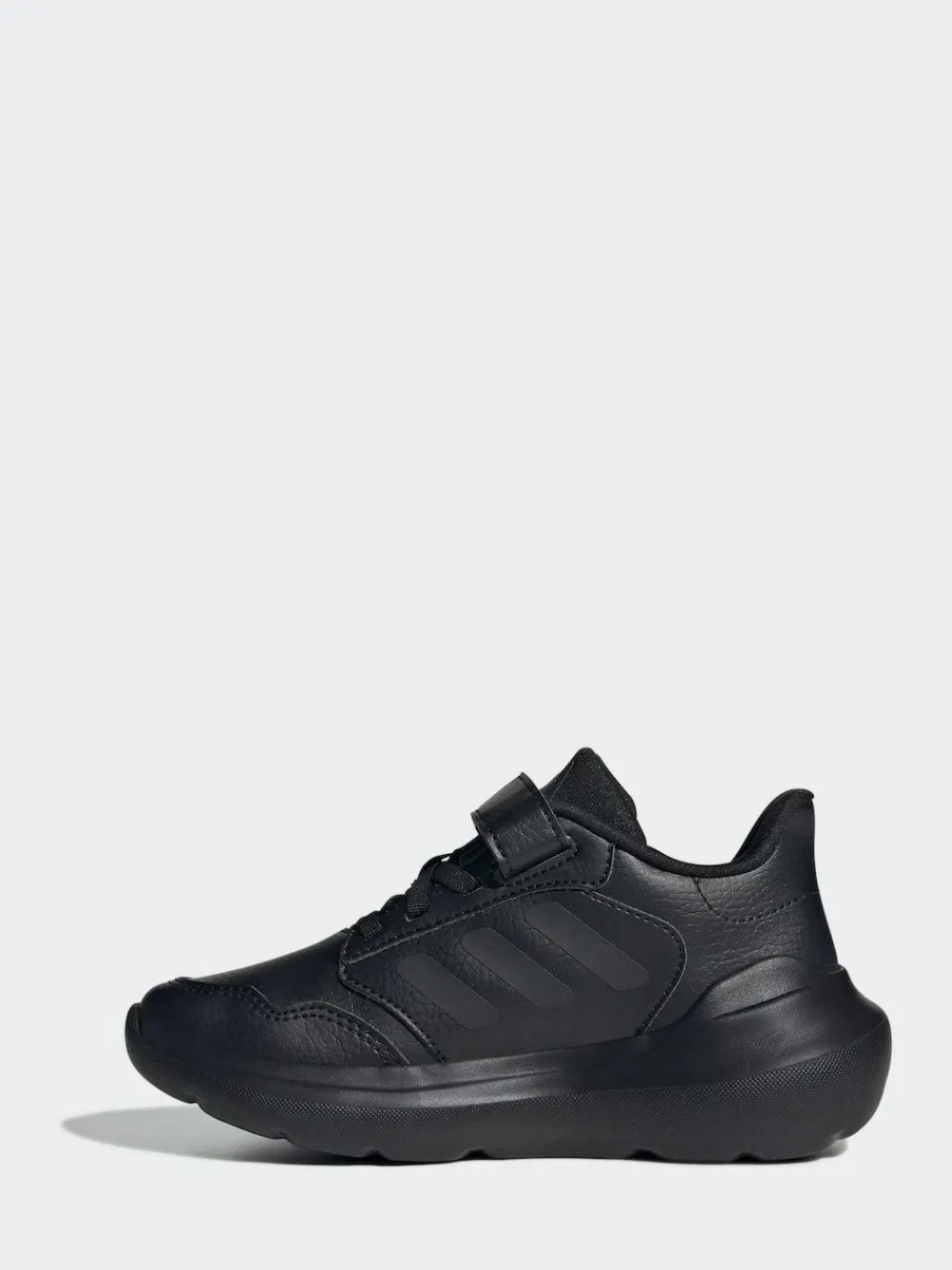 adidas Black Tensaur Run 3.0 Hook and Loop Kids Trainers^BOY School Shoes|Boys Shoes