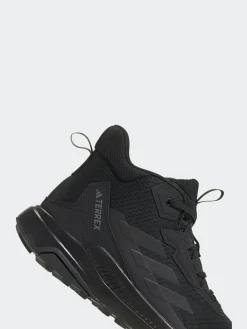 adidas Black Terrex Anylander Mid Hiking Shoes^ Sneakers