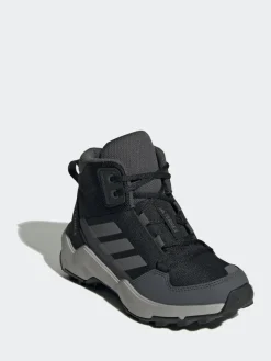 adidas Terrex Ax4r Mid Hiking Kids Trainers^BOY Boots|Boots
