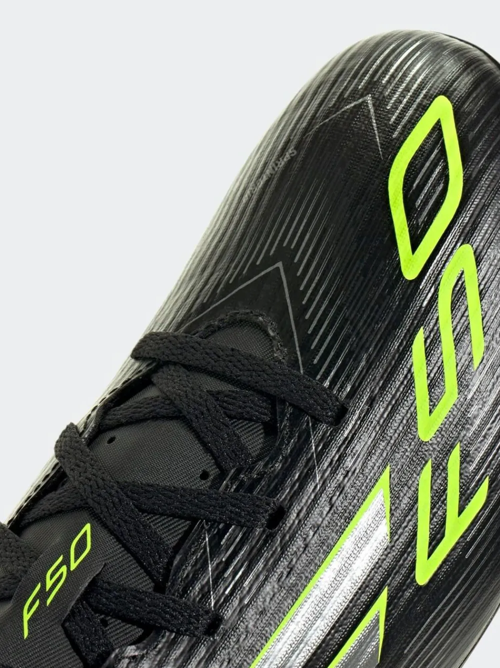 adidas Black/Grey Adult F50 Club Firm/Multi Ground Boots^ Soccer Cleats