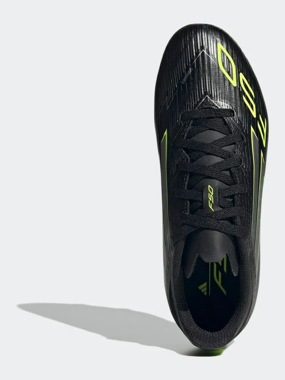 adidas Black/Grey Kids F50 League Firm/Multi Ground Boots^ Soccer Cleats