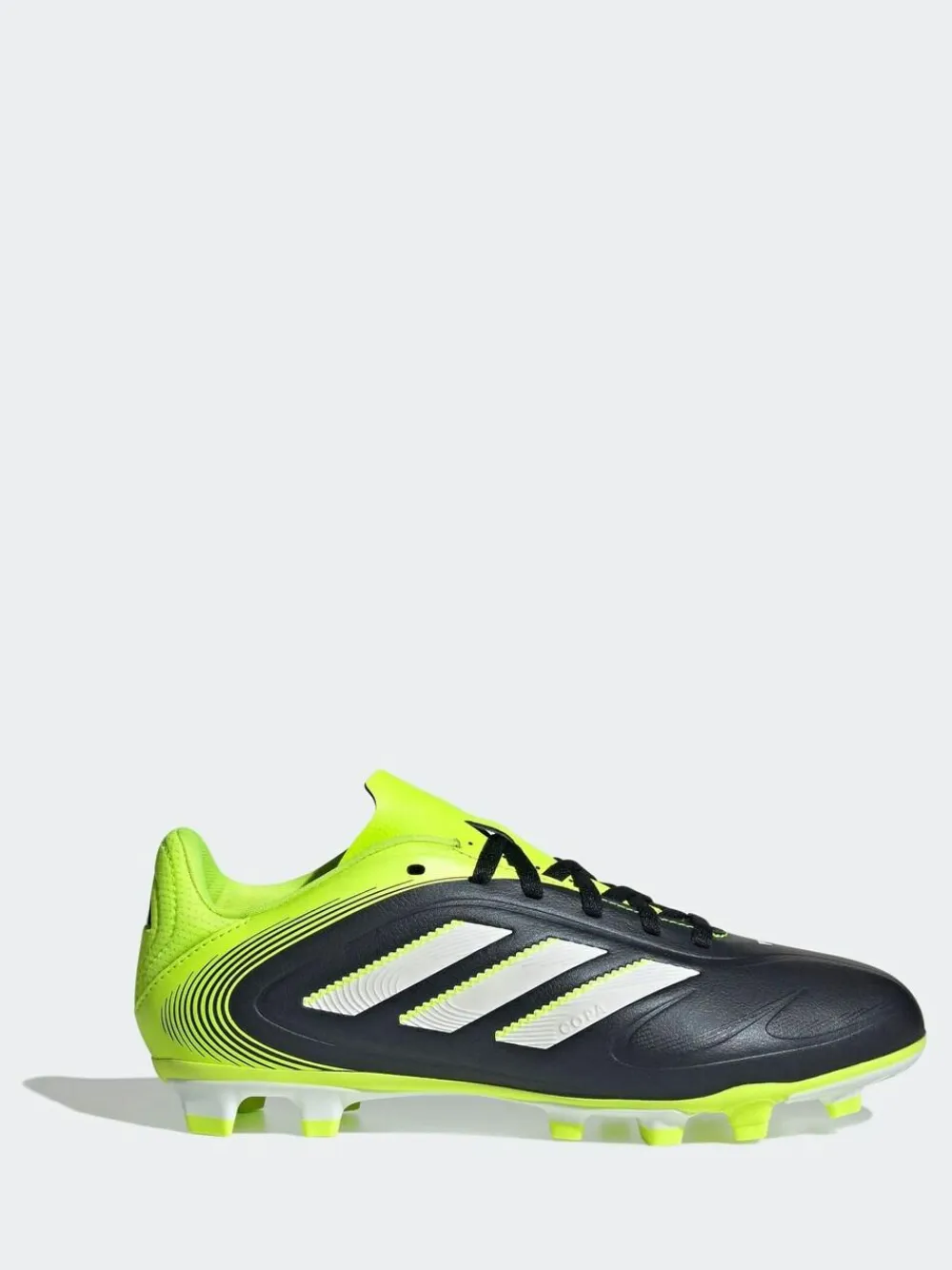 adidas Black/White Kids Copa Pure 3 Club Firm/Multi Ground Boots^ Soccer Cleats