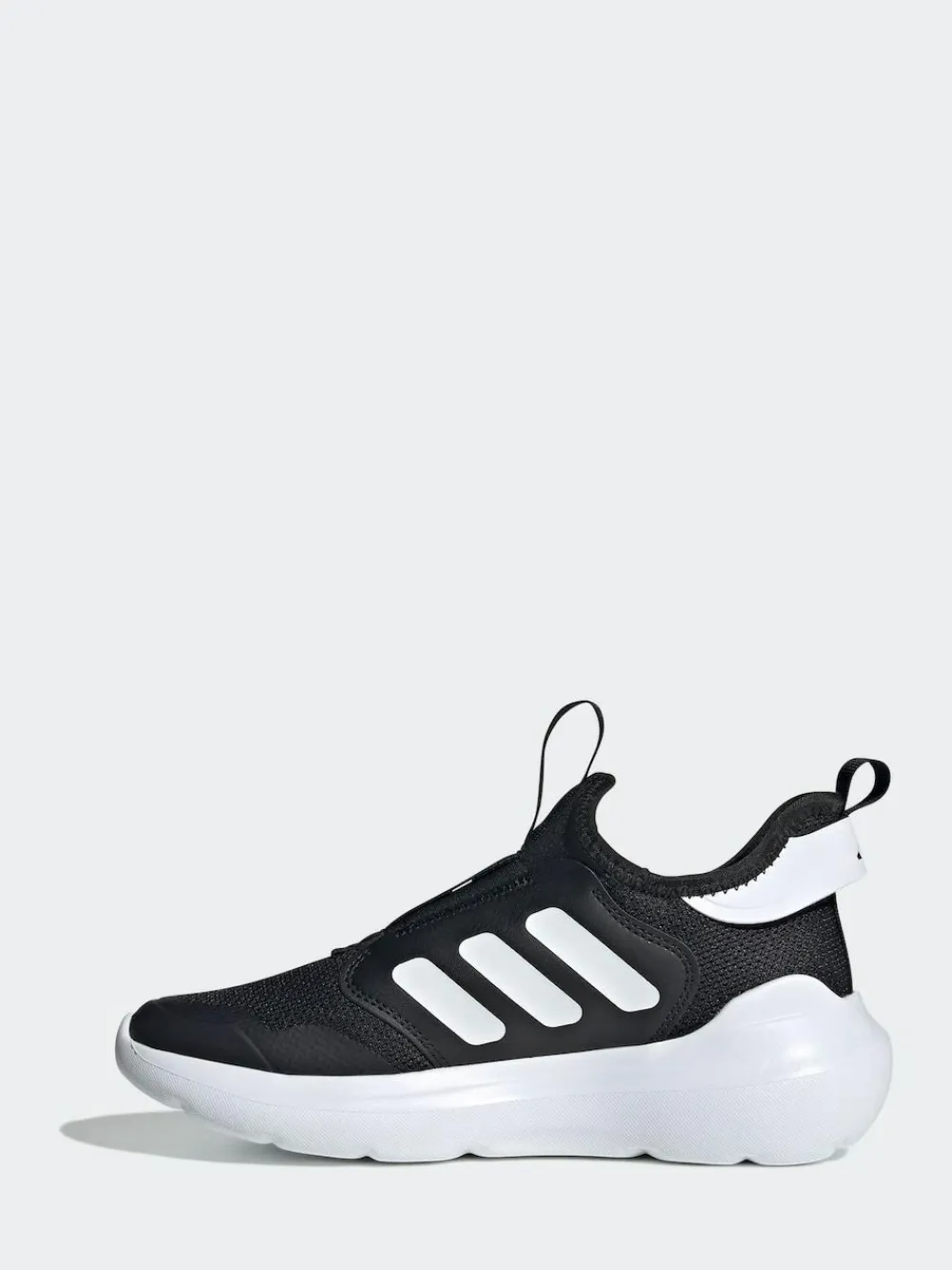 adidas Black/White Tensaur Comfort Slip On Junior Trainers^BOY Sneakers|Sneakers