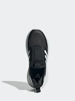 adidas Black/White Tensaur Comfort Slip On Junior Trainers^BOY Sneakers|Sneakers