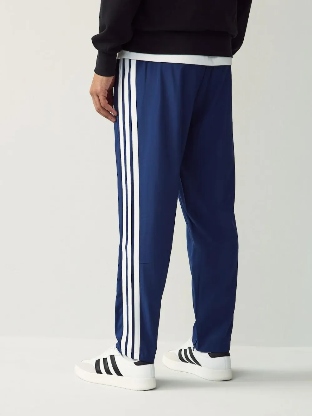 Sale adidas Essentials 3-Stripes Stanford Open Hem Joggers Blue