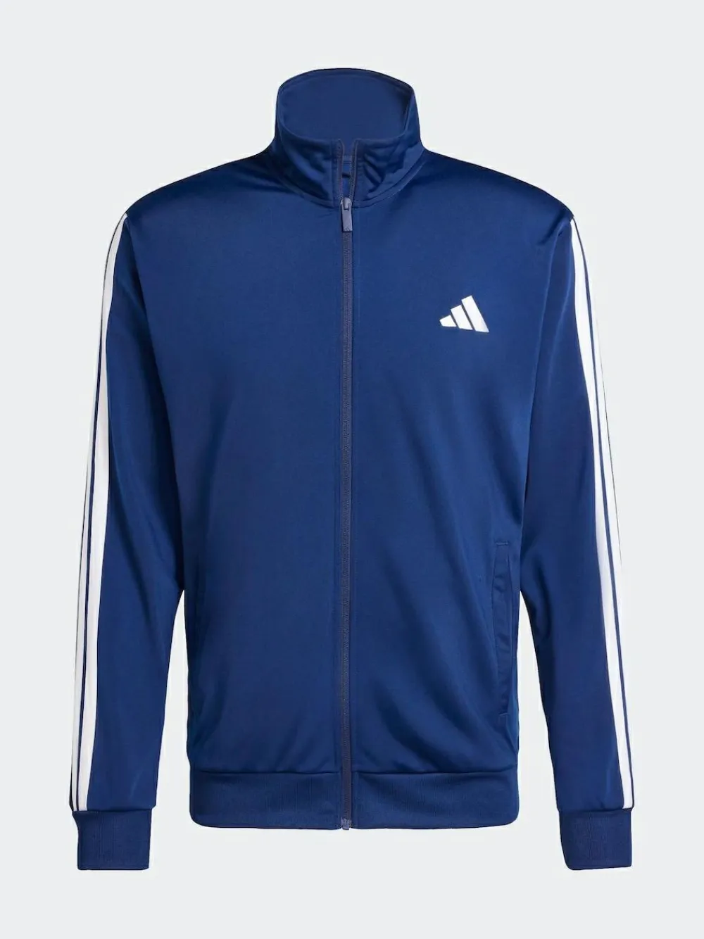 New adidas Blue Sportswear Basic 3-Stripes Tricot Tracksuit