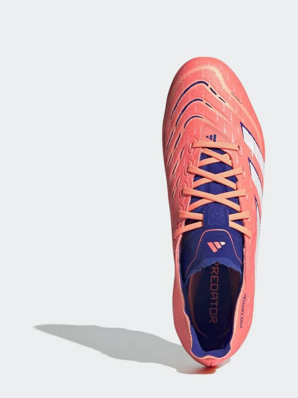 adidas Coral/White Adult Predator League Multi Ground Boots^ Soccer Cleats