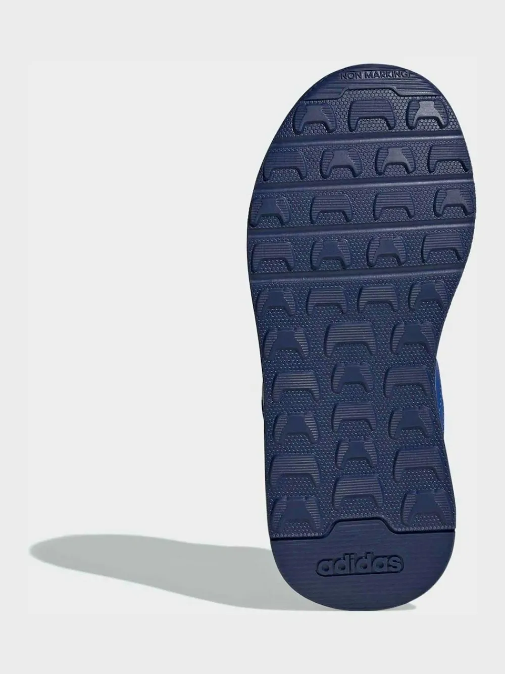 adidas Dark Blue Tensaur Switch Hook and Loop Kids Trainers^BOY Sneakers