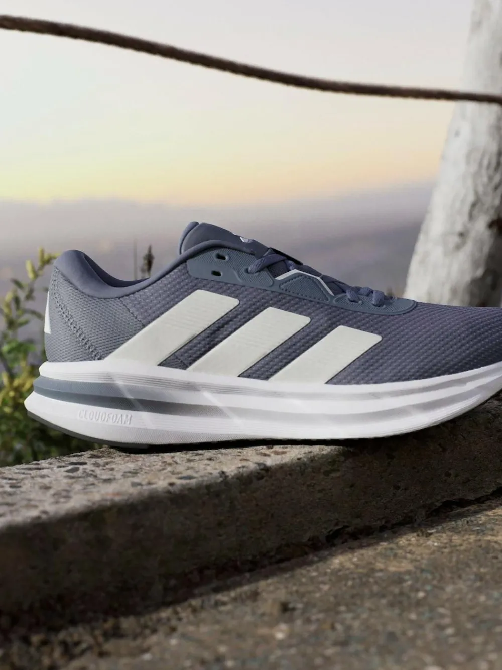 adidas Dark Grey Galaxy 7 Running Trainers^ Sneakers