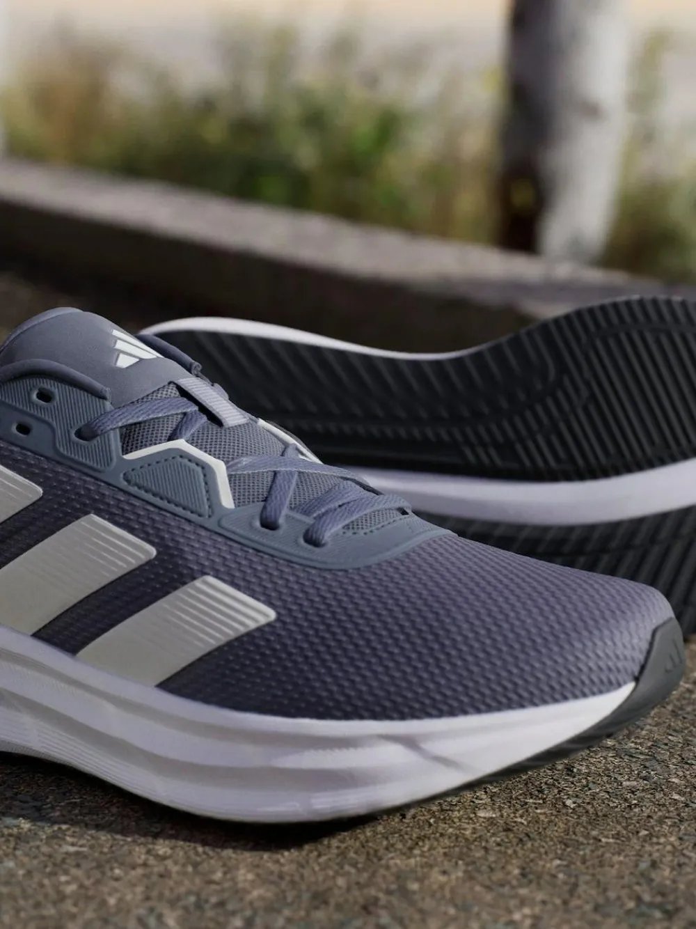 adidas Dark Grey Galaxy 7 Running Trainers^ Sneakers