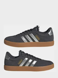 adidas Dark Grey VL Court 3.0 Trainers^Women Sneakers