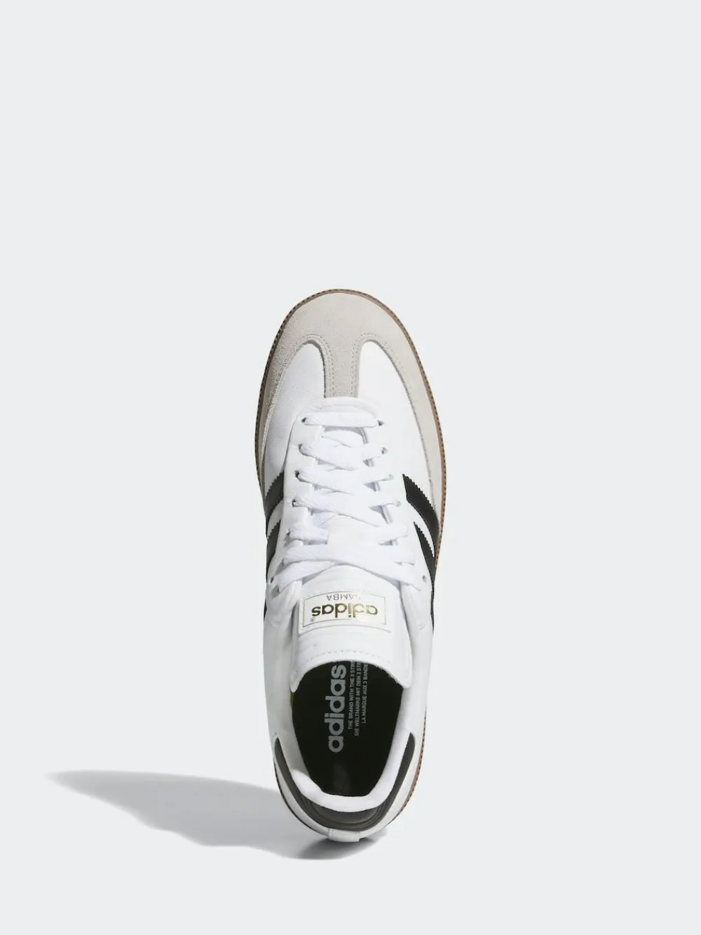 Clearance Adidas Golf Samba Spikeless Shoes White/Black