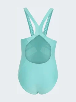adidas Green C-Back Kids Swimsuit
