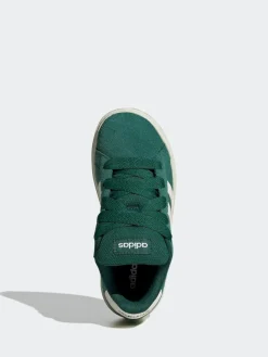 Online adidas Green Grand Court 00s Suede Lace Kids Trainers