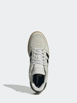 adidas Grey / Black Breaknet Sleek Trainers^Women Sneakers|Sportswear
