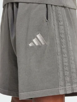 adidas All SZN French Terry Washed 100% Cotton 8 Inch Shorts^ Shorts