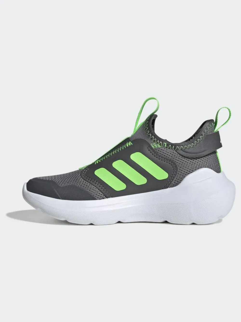 adidas Light Grey Tensaur Comfort Kids Trainers^BOY Sneakers