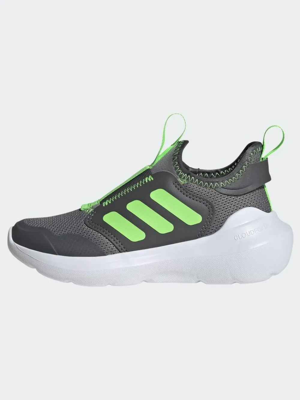 adidas Light Grey Tensaur Comfort Kids Trainers^BOY Sneakers