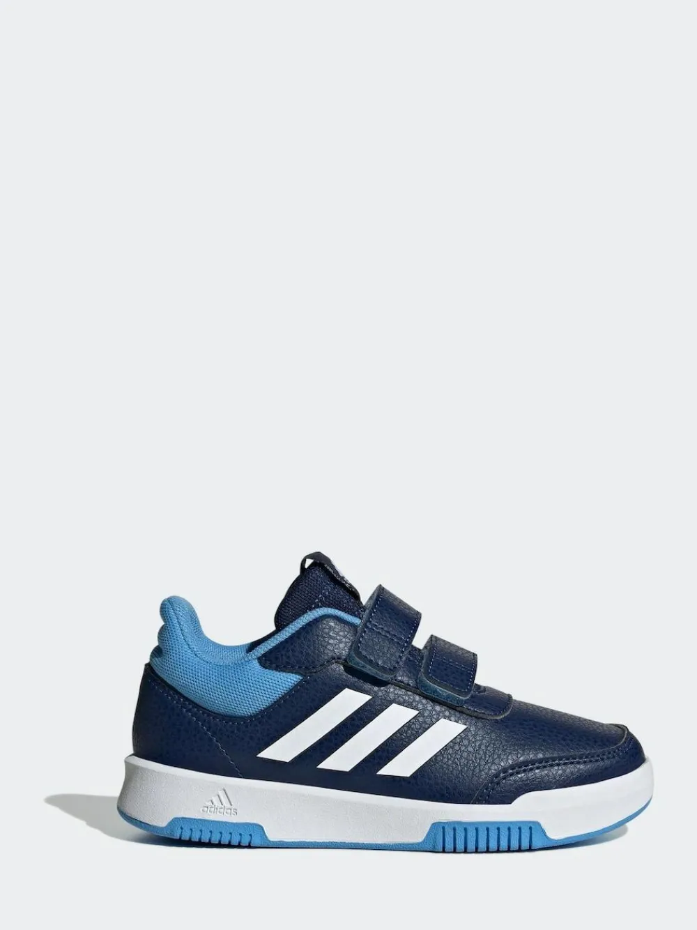 adidas Navy/Blue/White Hook and Loop Tensaur Kids Trainers^BOY Sneakers|Sneakers