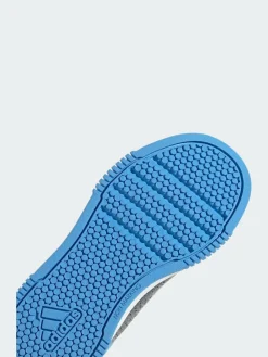 adidas Navy/Blue/White Hook and Loop Tensaur Kids Trainers^BOY Sneakers|Sneakers