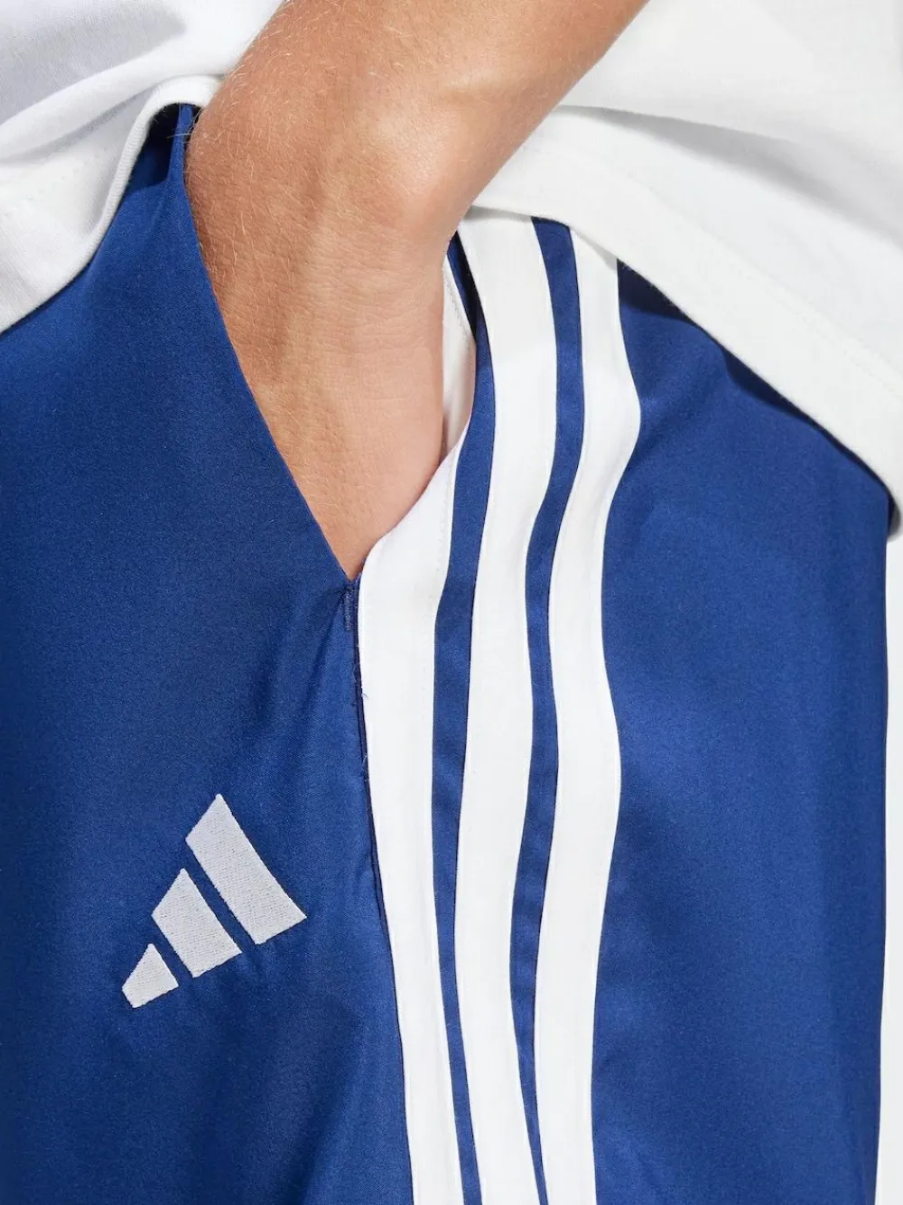 adidas Navy/White Essentials 3-Stripes Chelsea Shorts^ Shorts