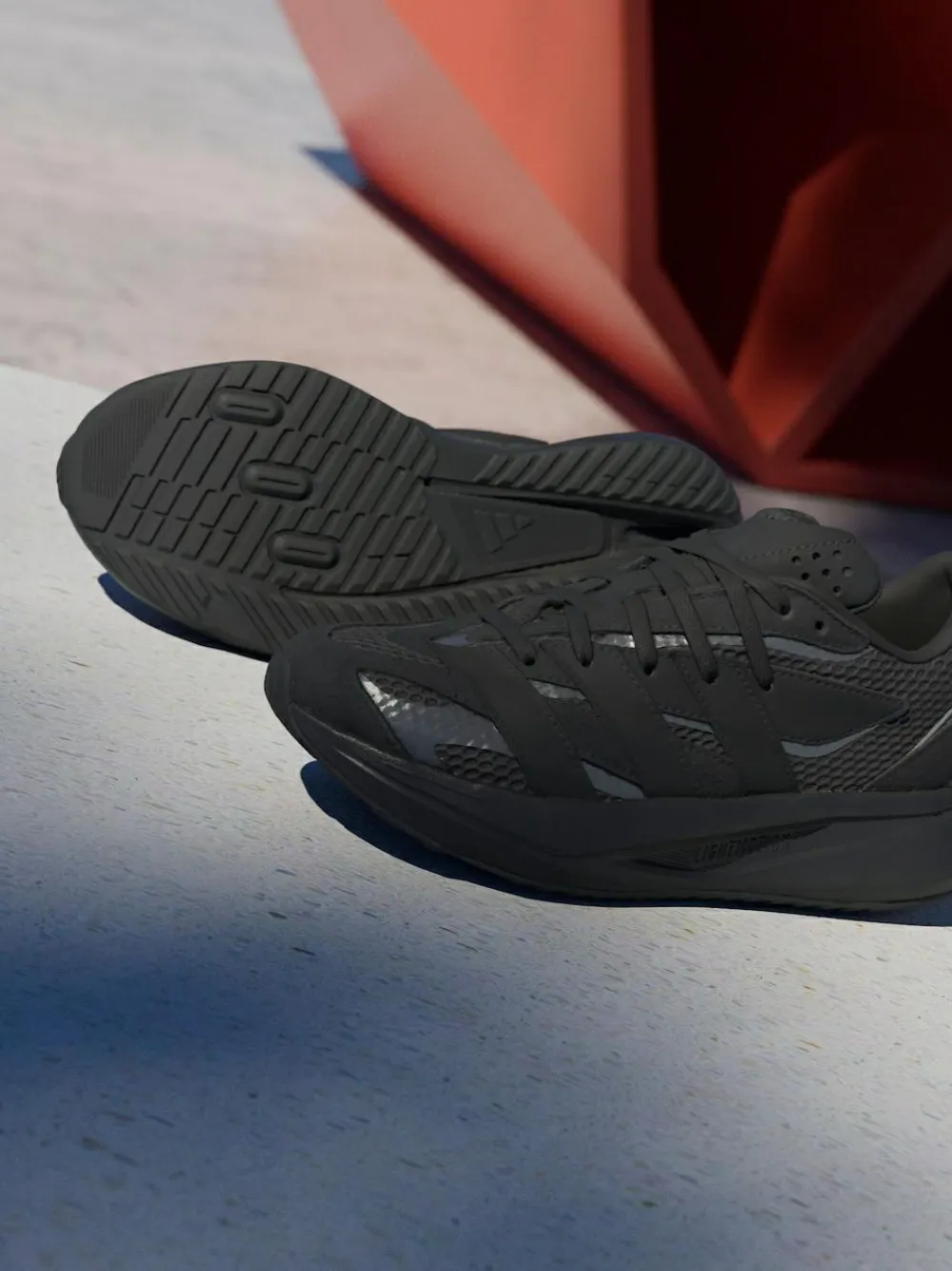 adidas Originals Lightblaze Lace Junior Trainers^BOY School Shoes|Boys Shoes