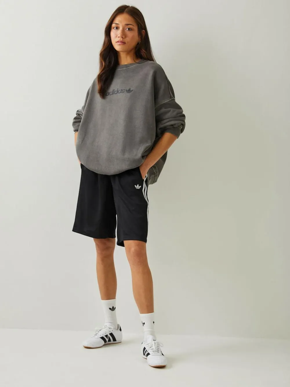 Sale adidas originals 3-Stripes Jaquard Shorts Black