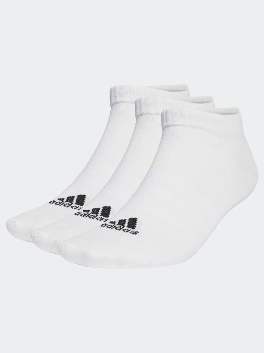Clearance adidas White Thin and Light Sportswear Low Cut Socks 3 Pack