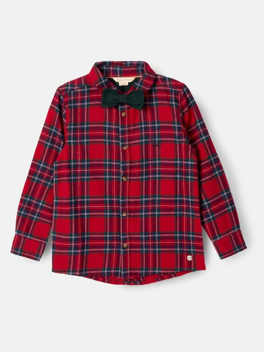 Angel & Rocket Camden Brushed Shirt With Bow Tie^BOY Occasionwear|Shirts