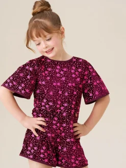 Angel & Rocket Red Nova Sequin Playsuit^ Jumpsuits & Playsuits
