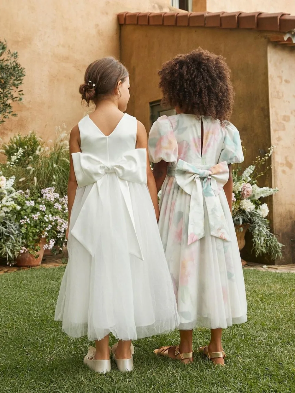 Hot Angel & Rocket White Charlotte Ballerina Bow Dress