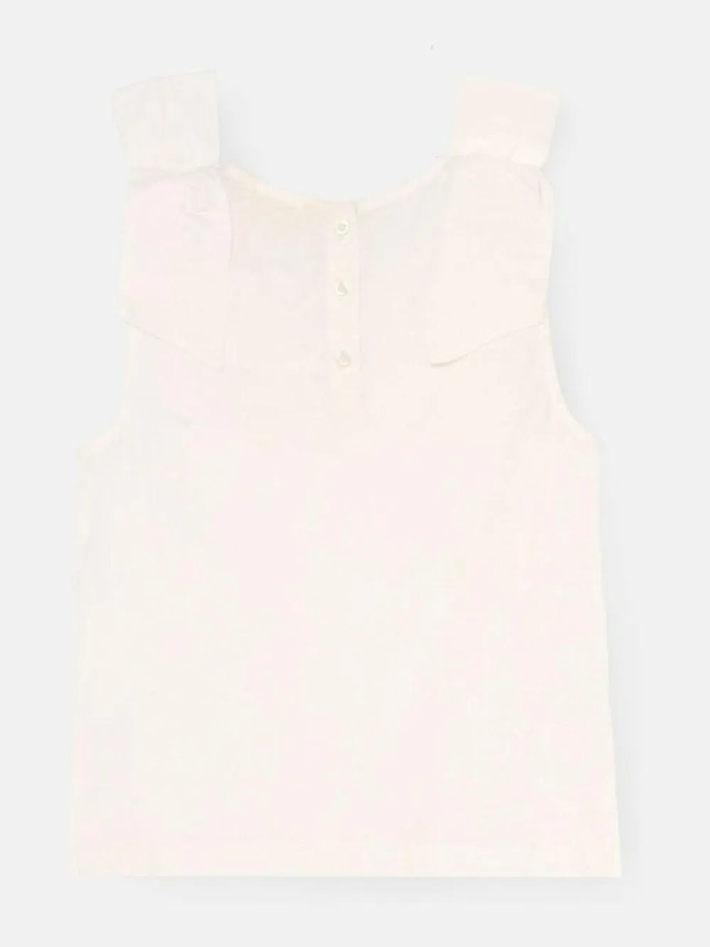 Angel & Rocket White Laurel Bow Detail Vest^ Vests