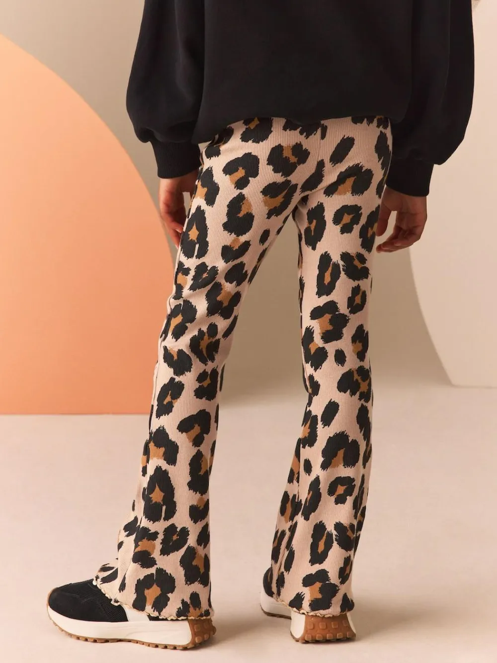 Next Animal 1 Pack Rib Flare Leggings (3-16yrs)^ Pants & Leggings|Pants & Leggings