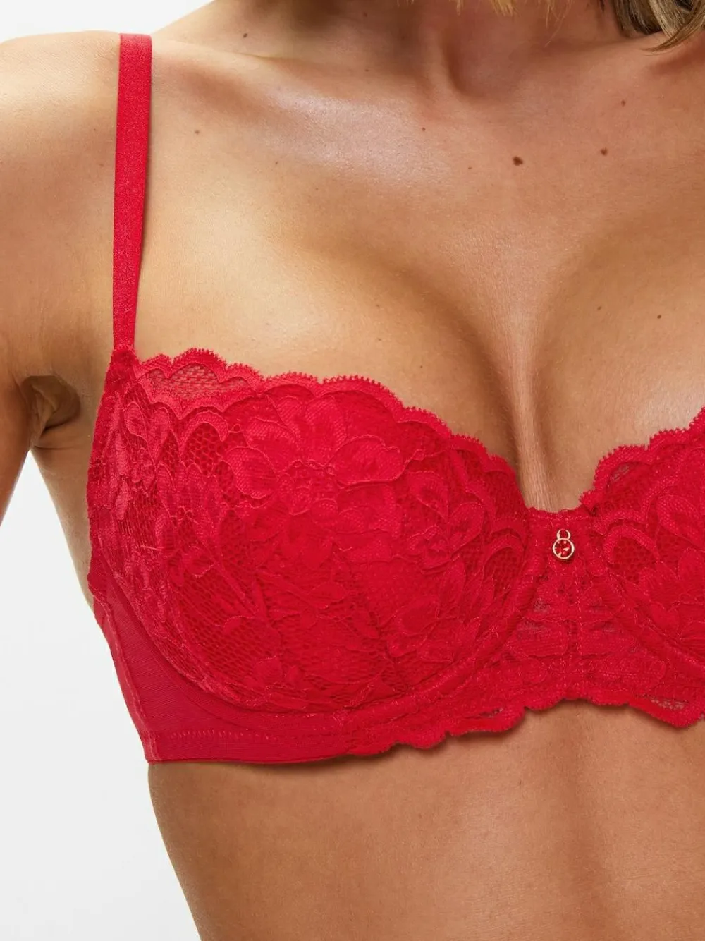 Ann Summers Pad Balcony Sexy Lace Underwi Bra^Women Bras