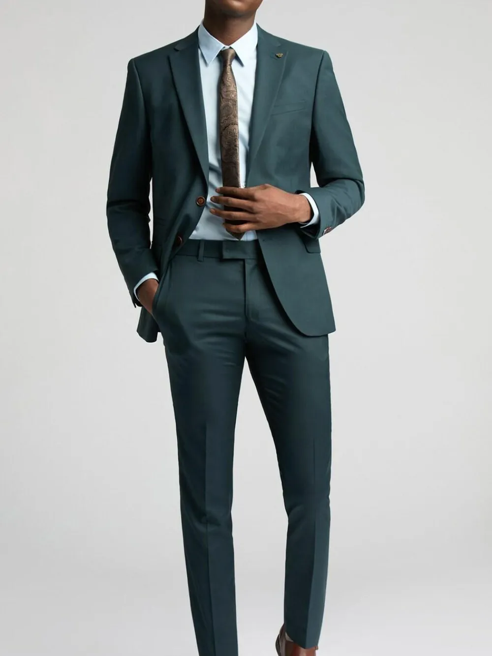 Antique Rogue Blue Bay Plain Jacket^ Blue Suits