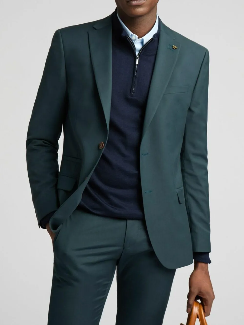 Antique Rogue Blue Bay Plain Jacket^ Blue Suits
